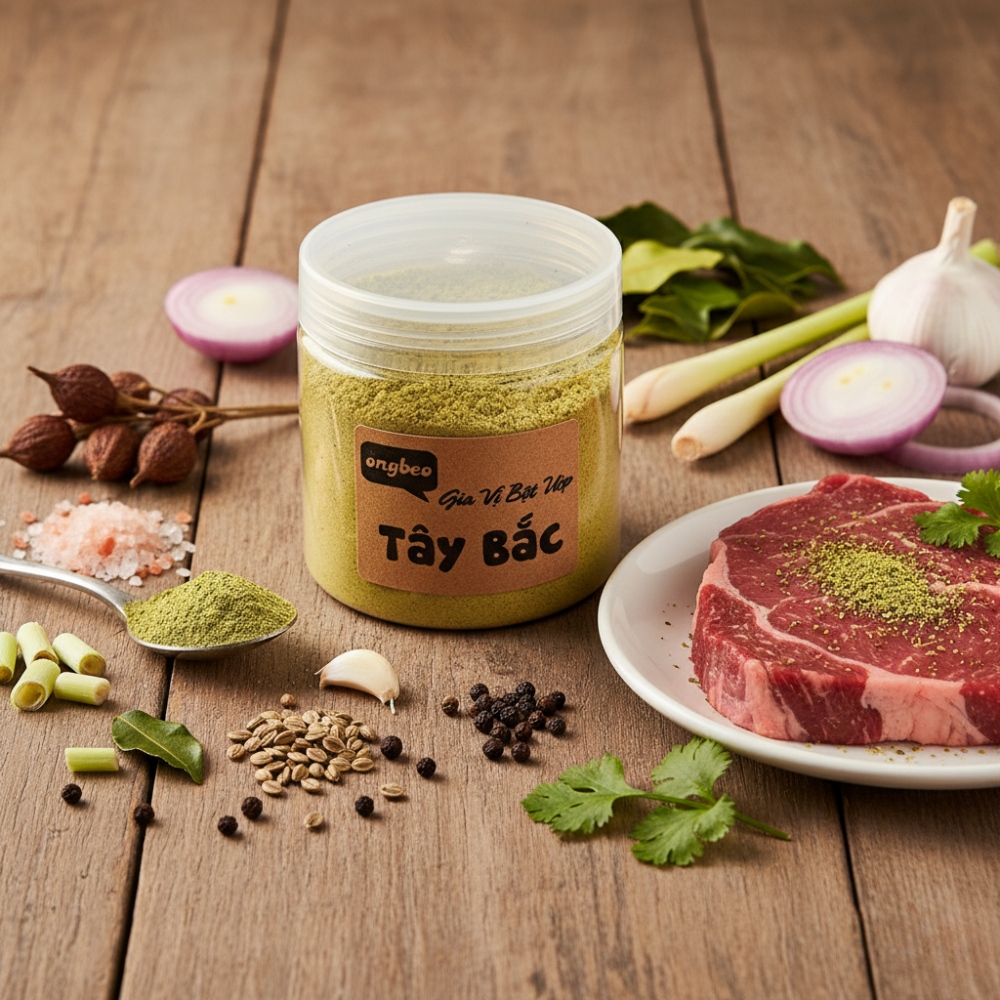 Thịt bò ướp kiểu Tây Bắc